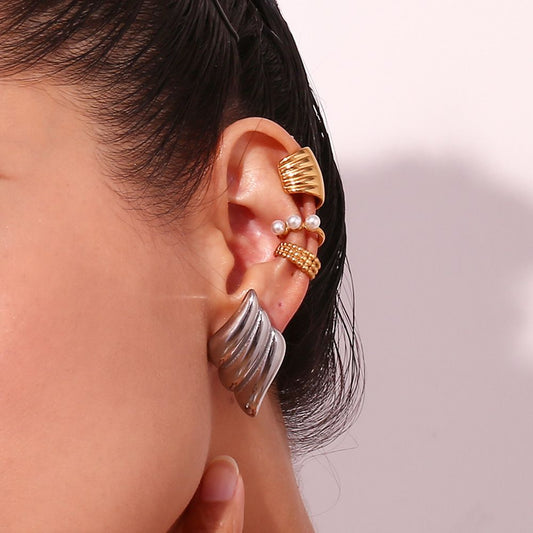 Aretes Ivanna Plateados